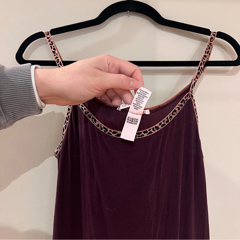 Victoria’s Secret Ribbed Maroon Dress - Picture 7 of 8